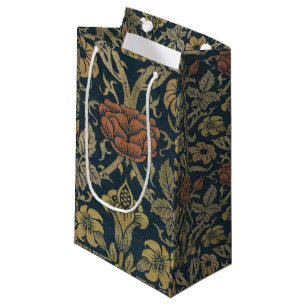Vintage William Morris Rose and Lily Small Gift Bag