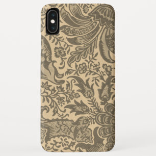 Vintage William Morris Sepia Tan Botanical Case-Mate iPhone Case