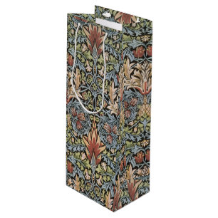 Vintage William Morris Snakehead Wine Gift Bag