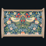 Vintage William Morris "Strawberry Thief" Design Serving Tray<br><div class="desc">.: William Morris was a renowned Artist known for his elegant,  detailed,  colourful nature-inspired designs
.: Coordinating items are available</div>
