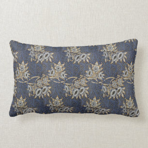 Vintage William Morris Tulip and Willow Lumbar Cushion