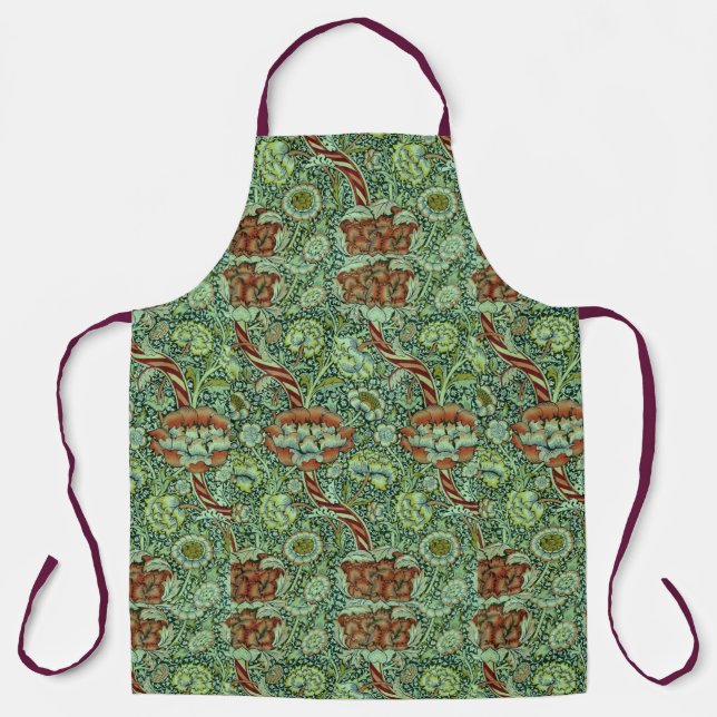 Vintage William Morris Wandle Pattern    Apron (Front)