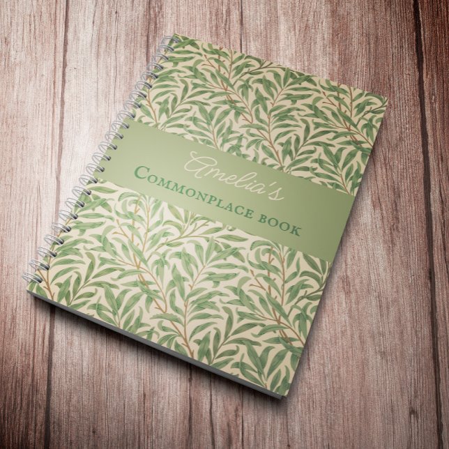 Vintage William Morris Willow Bough Commonplace Notebook (Creator Uploaded)