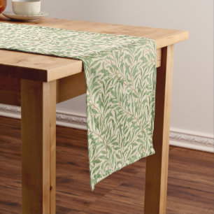 Vintage William Morris Willow Bough Short Table Runner