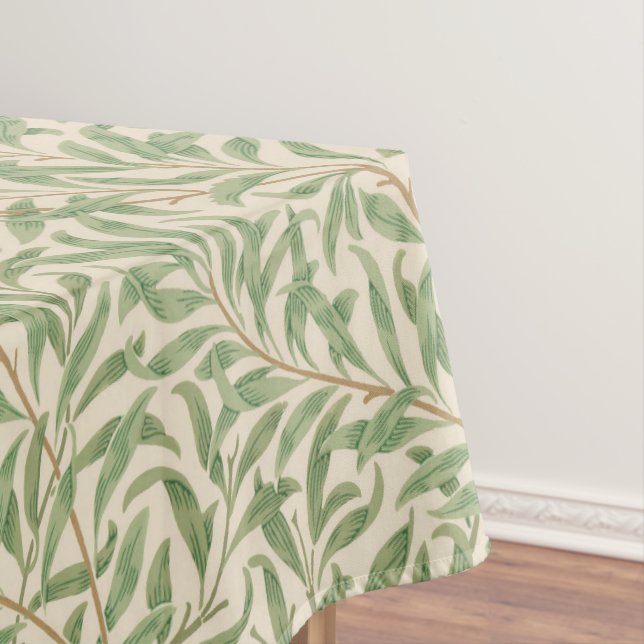 Vintage William Morris Willow Bough Tablecloth (In Situ)