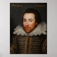 Vintage William Shakespeare Portrait