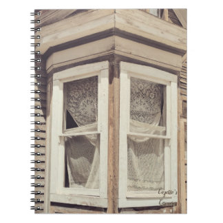 Vintage Window Notebook