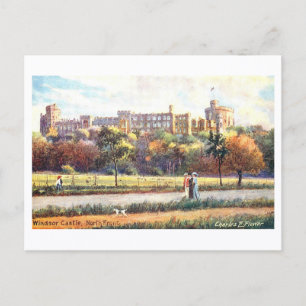 Vintage Windsor Castle Postcard