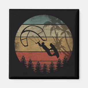 VINTAGE WINDSURFER MAGNET