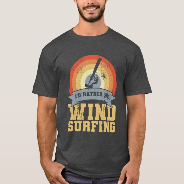 Vintage Windsurfing Quote boy T-Shirt (Front)
