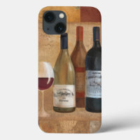 Vintage Wine Bottles and Wine Glass