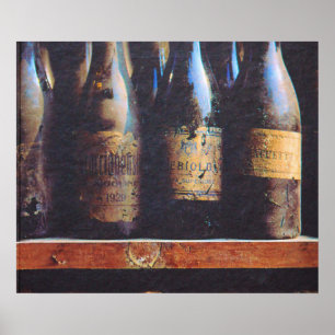 Vintage Wine Poster