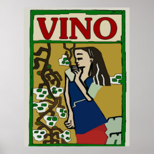 Vintage Wine Poster