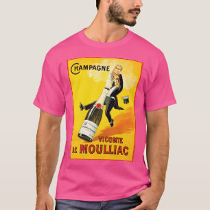 Vintage Wine Poster T-Shirt