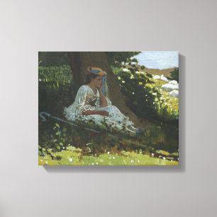 Vintage Winslow Homer Bo-Peep Canvas Print