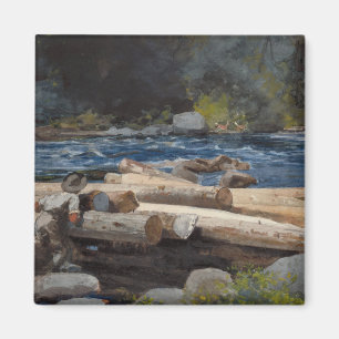 Vintage Winslow Homer Hudson River Magnet
