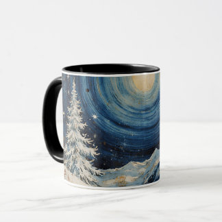 Vintage Winter Christmas Escape Mug