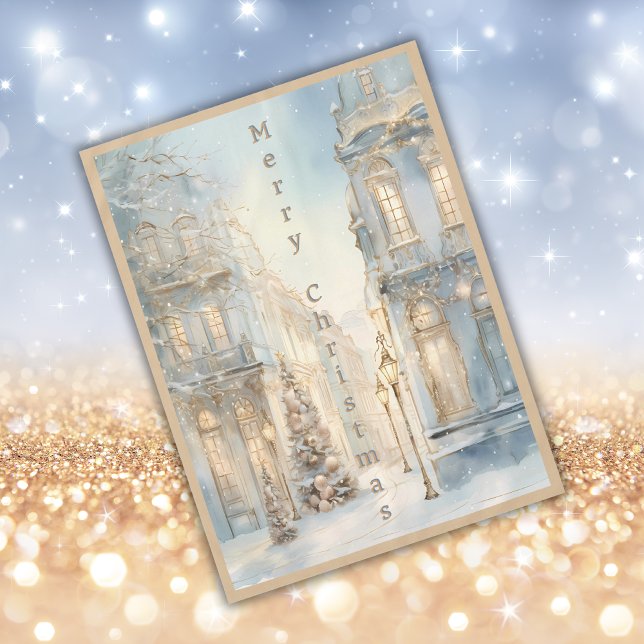 Vintage Winter Merry Christmas Monogram | small  Tablecloth (Creator Uploaded)