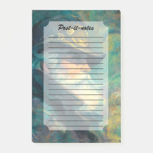 Vintage Winter Old Man Portrait Post-it Notes