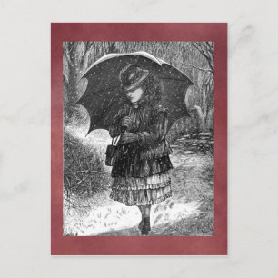 Vintage Winter Postcard
