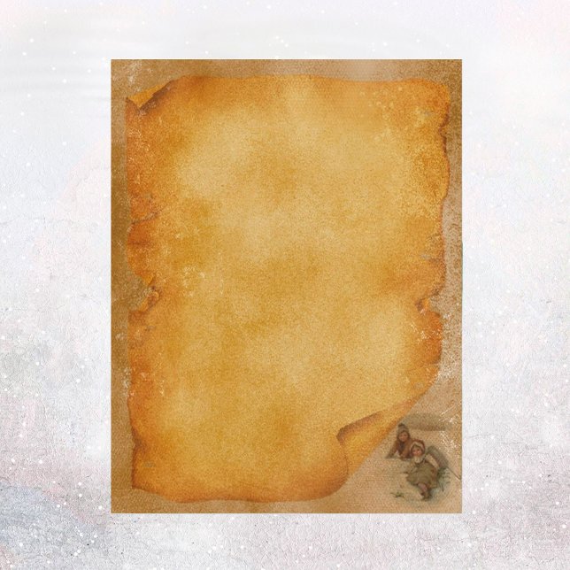 Vintage Winter Scrapbook Paper (Creator Uploaded)