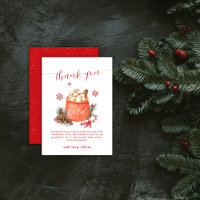 Vintage Winter Snowflake Festive Smore Baby Shower