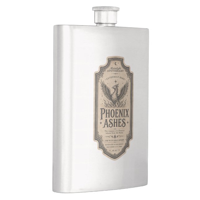 Vintage Witch Apothecary Potion Hip Flask (Right)