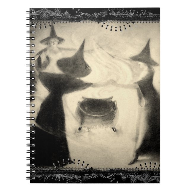 Vintage Witch Journal (Front)