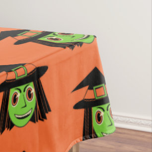 Vintage Witch Tablecloth