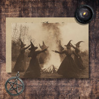 Vintage Witches Be Crazy Halloween Bridal Shower