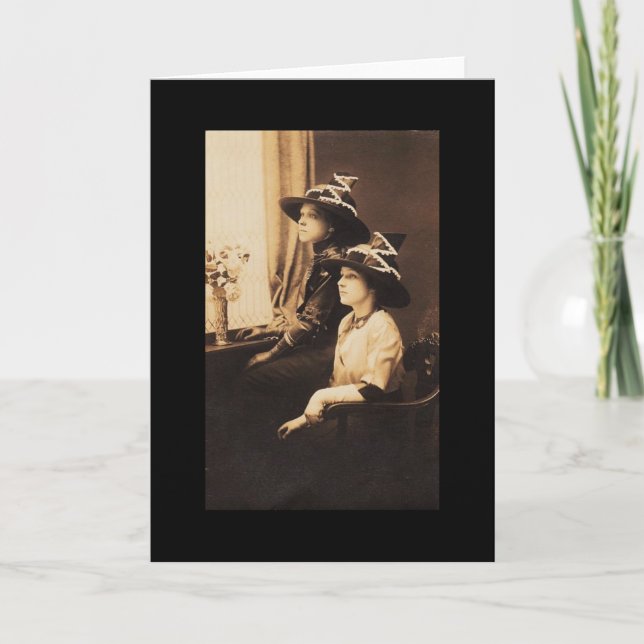 Vintage Witches Card (Front)