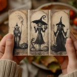 Vintage Witches Old Halloween Decoupage<br><div class="desc">This design may be personalised by choosing the Edit Design option. You may also transfer onto other items. Contact me at colorflowcreations@gmail.com or use the chat option at the top of the page if you wish to have this design on another product or need assistance with this design. See more...</div>