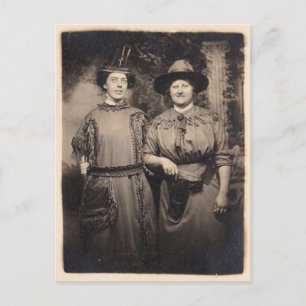Vintage Witches Postcard
