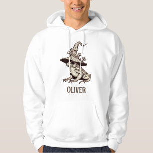 Vintage Witchy Frog Personalised Hoodie