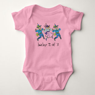Vintage Wizard of Oz, Baby 2 of 3 Triplets! Bodysuit