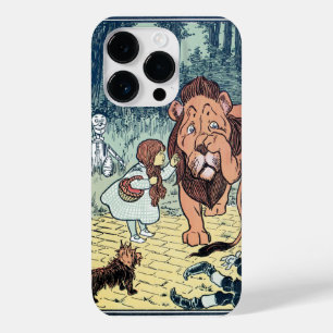 Vintage Wizard of Oz Characters, Yellow Brick Road Case-Mate iPhone 14 Pro Case
