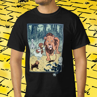 Vintage Wizard of Oz Characters, Yellow Brick Road T-Shirt