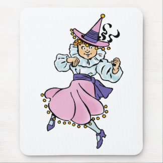 Vintage Wizard of Oz, Cute Dancing Girl Munchkin Mouse Pad
