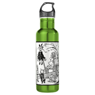 Vintage Wizard of Oz, Dorothy Toto Meet Scarecrow 710 Ml Water Bottle