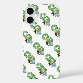 Vintage Wizard of Oz Dorothy Toto with BIG Letters iPhone 16 Case