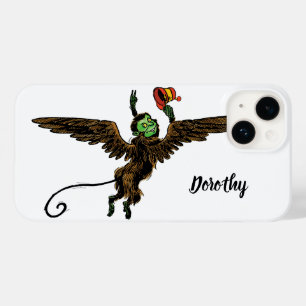 Vintage Wizard of Oz, Evil Flying Monkey Case-Mate iPhone 14 Case