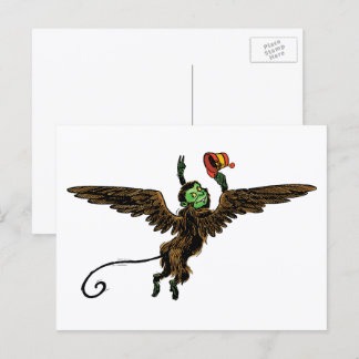 Vintage Wizard of Oz, Evil Flying Monkey Postcard