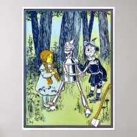 Vintage Wizard of Oz Illustration