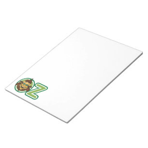 Vintage Wizard of Oz, Lion in the Letter O Notepad