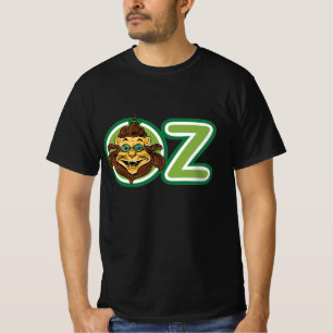 Vintage Wizard of Oz, Lion in the Letter O T-Shirt