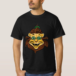 Vintage Wizard of Oz, Lion Wearing Green Glasses T-Shirt