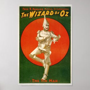 Vintage Wizard of OZ Poster