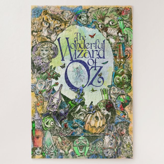 Vintage Wizard of Oz Puzzle - 1000 pieces   (Vertical)