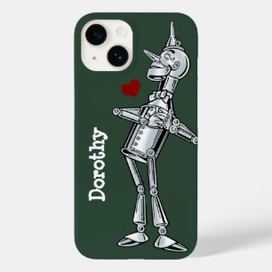 Vintage Wizard of Oz, Tinman Happy Smile has Heart Case-Mate iPhone 14 Case