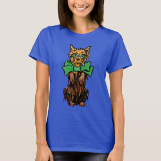 Vintage Wizard of Oz Toto Dog with Green Bow T-Shirt